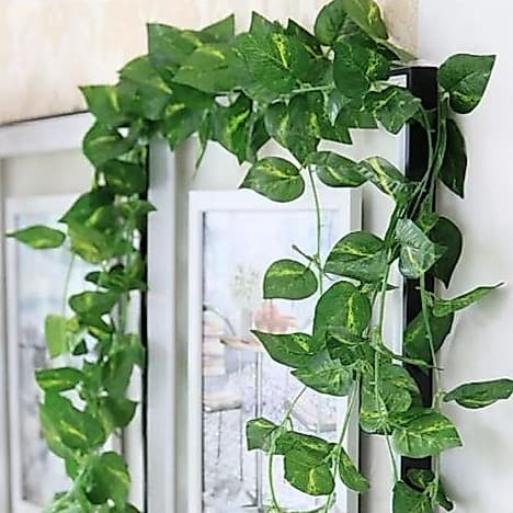 kit 10 Metros Samambaia Planta Artificial Flores Artificiais Para Decoração Ramos