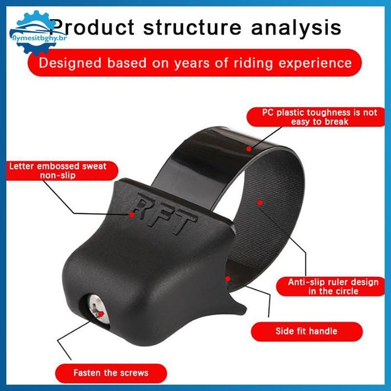 flym Suporte Para Acelerador De Motocicleta , Controle De Assistência De Cruzeiro , Descanso De Pulso , Scooter Elétrica