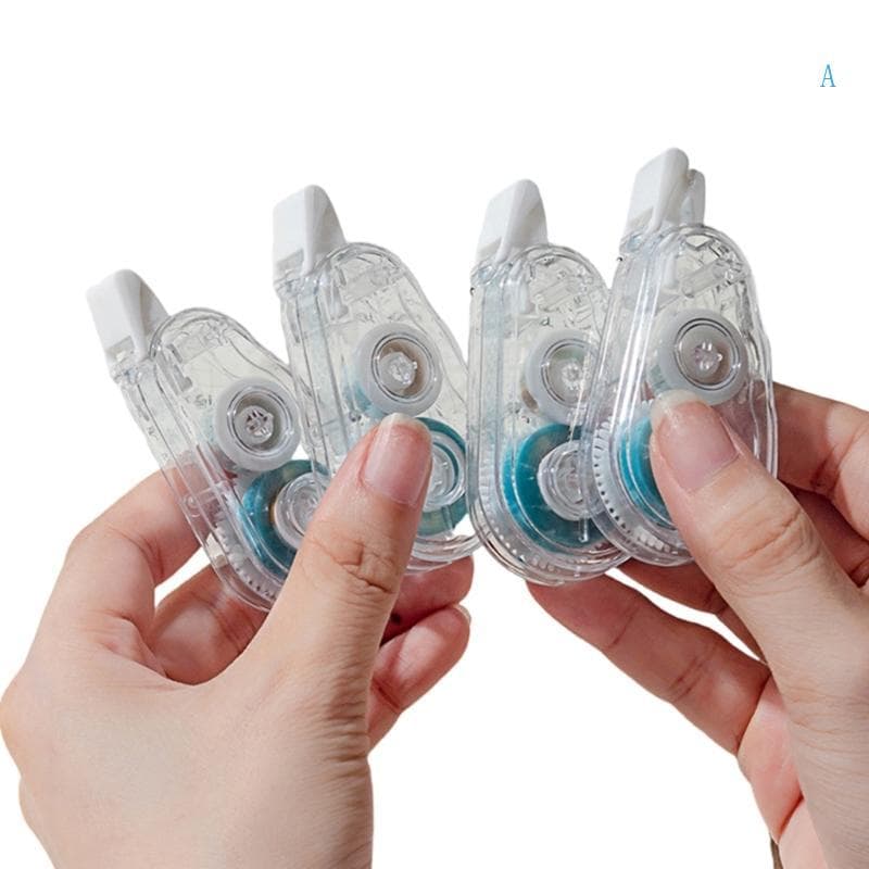 Um 4 Unidades De Rolo De Fita Dupla Face Adesivo Material Escolar Para Scrapbooking