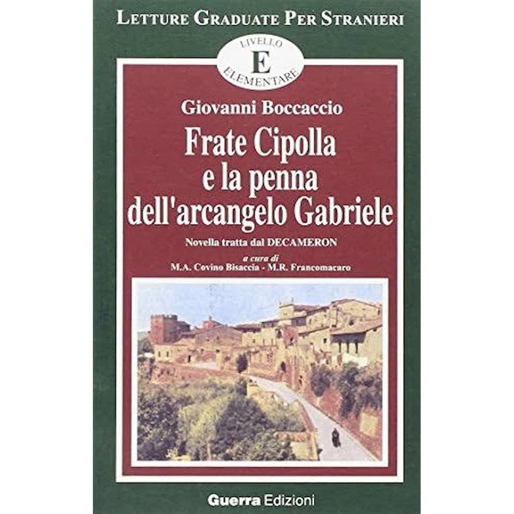 Frate cipolla e la penna dell'' arcangelo Gabriele autor Giovanni Boccaccio