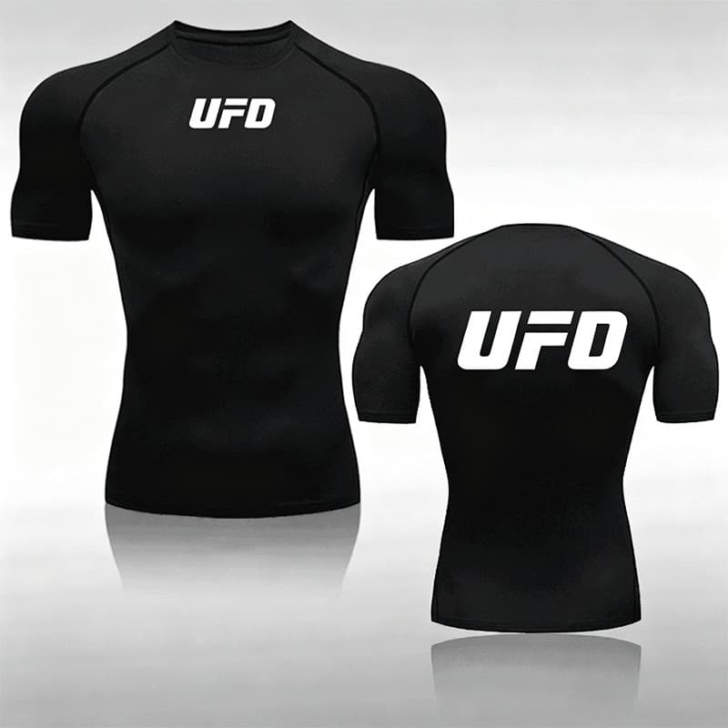 Homens roupas de treinamento de luta esportes camiseta de manga curta esportes luta boxe treinamento roupas de luta Fitn