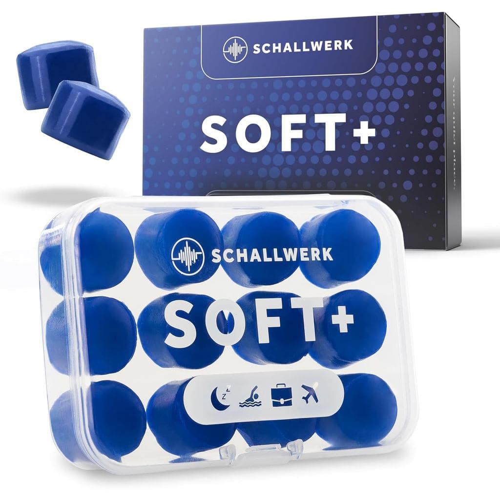 Shurevek Soft+ |     12 protetores auriculares de silicone – a melhor escolha para proteção dos ouvidos, protetores auri