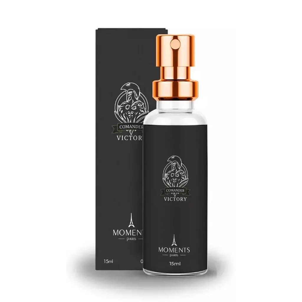 Perfume Comander Victory Colecionável Masculino Moments Paris 15 ml
