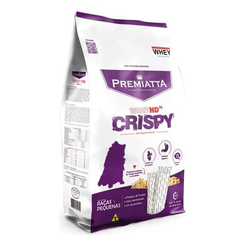 Ração Premiatta Wheyhd Cães Adulto Porte Pequeno Crispy 6kg