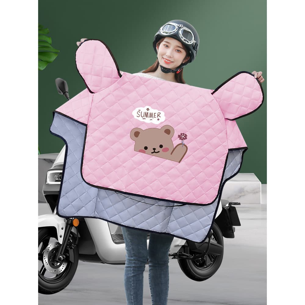 Colcha de para-brisa de veículo elétrico, verão, à prova d'água, protetor solar, bateria, motocicleta, bonde, à prova de