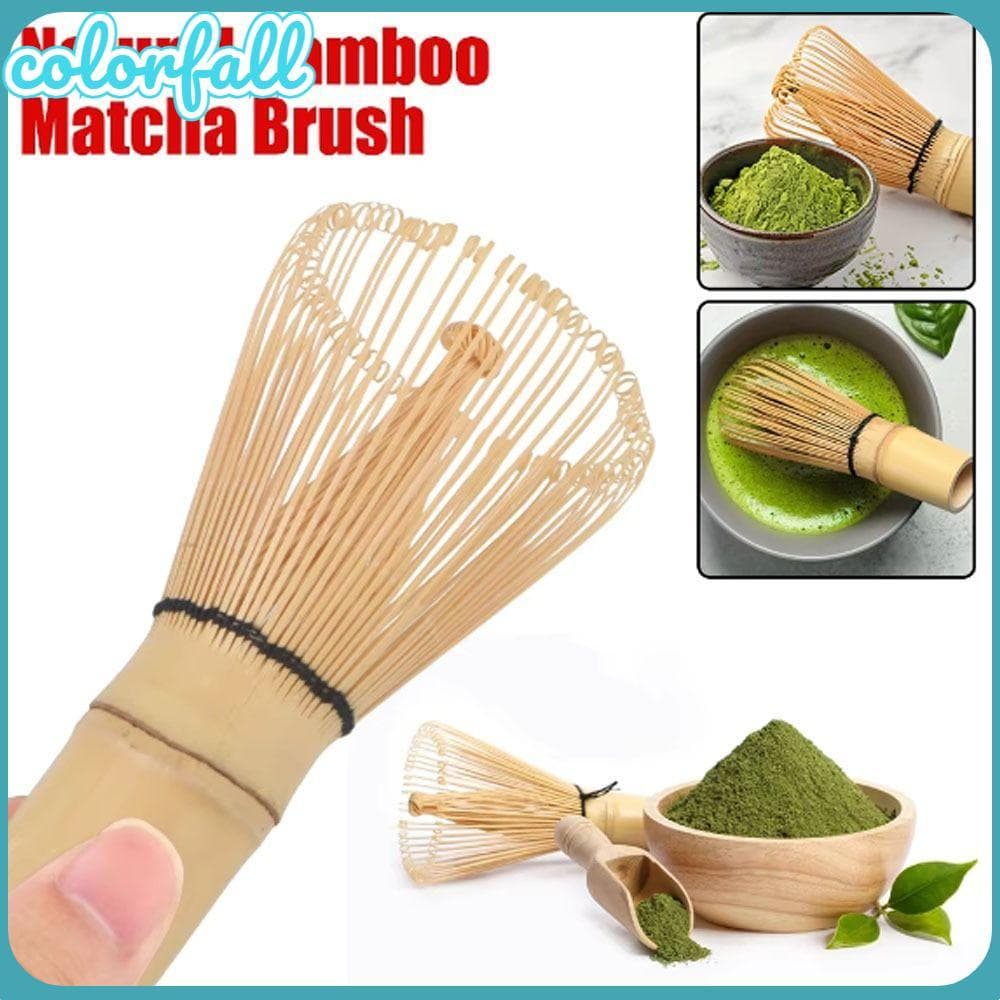 COLORFALLC Chasen , Conjunto De Chá Japonês Matcha Whisk , Ferramenta Reutilizável Útil , Escova