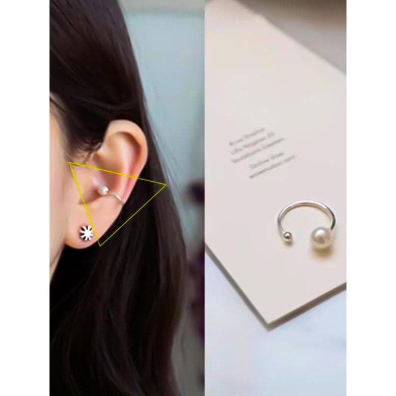 | 【cartelas de brincos feminino】 | kit brinco aço inoxidável ☉Ins europeu americano moda orelha osso clipe único urso pé