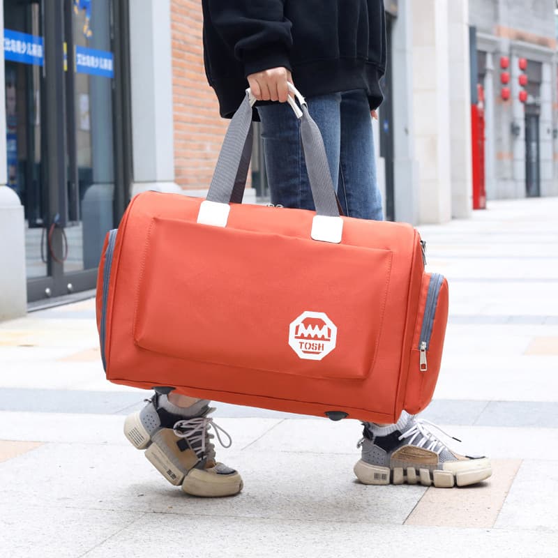 Saco de bagagem grande capacidade saco de viagem de negócios bolsa masculino feminino estudante esportes ginásio saco po