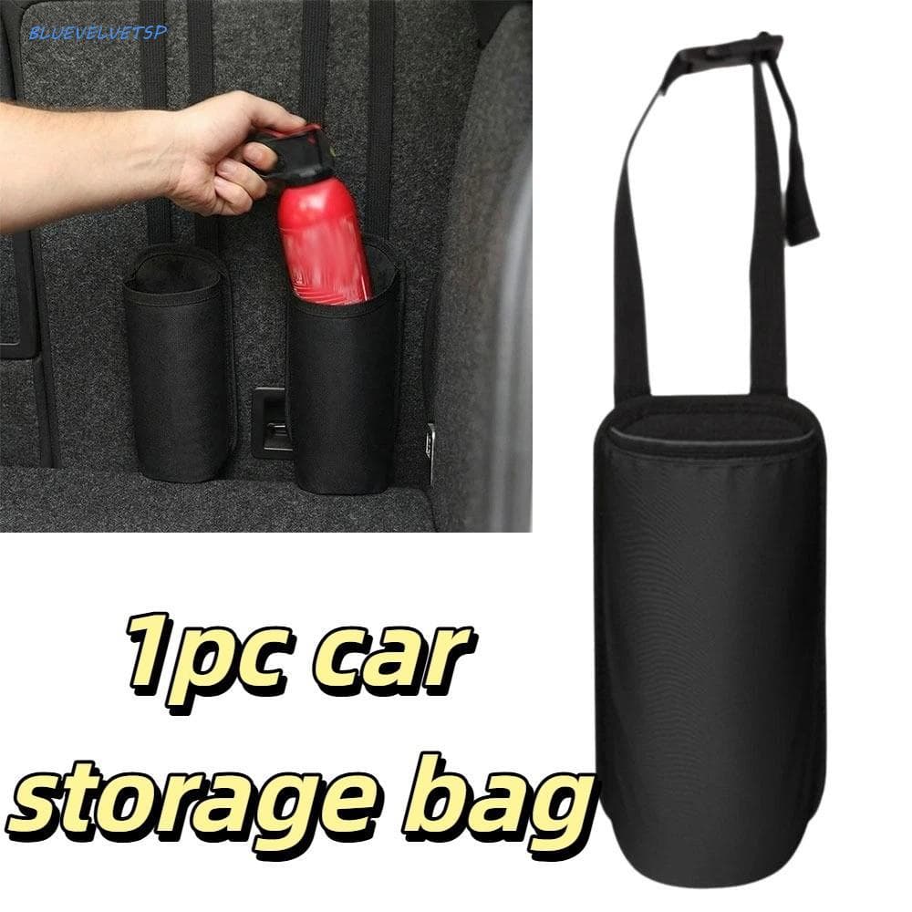 Suporte Para Extintor De Incêndio BLUEVELVETSP , Bolsa De Armazenamento Resistente Ao Desgaste Carro , Acessórios Organi