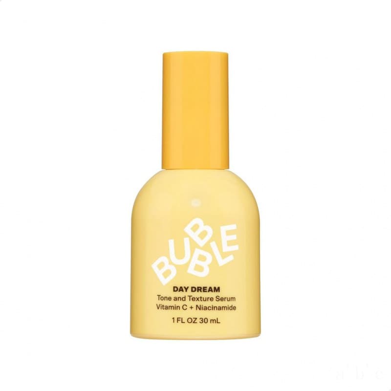 Bubblecare DayDream Sérum Facial de Vitamina C - Sérum hidratante contendo niacinamida e ceramidas - Ajuda a uniformizar