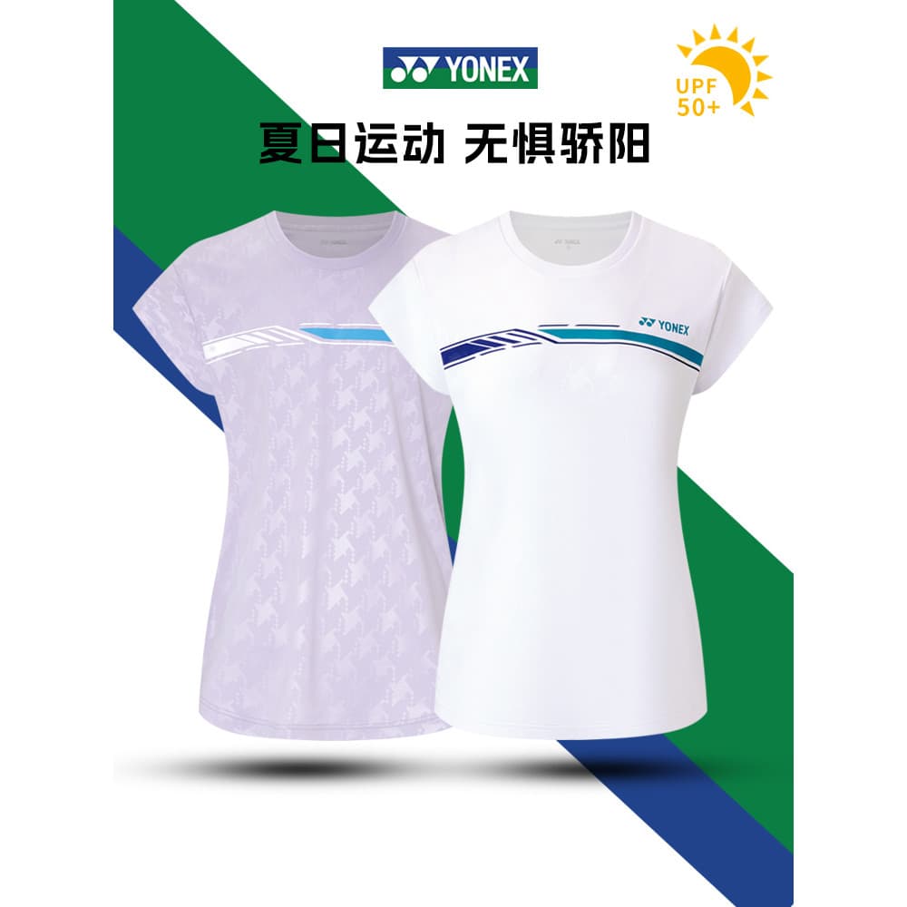 2026 novo estilo yonex yonex camisa de Badminton esportes de manga curta das mulheres dos homens topos de secagem rápida
