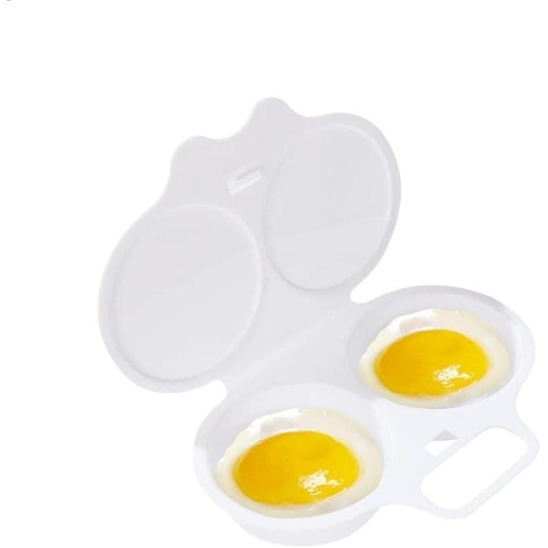 Panela para Ovos Pochê Branca, Panela para Cozinhar Ovos no Micro-ondas, Panela para Ovos Pochê no Micro-ondas, p