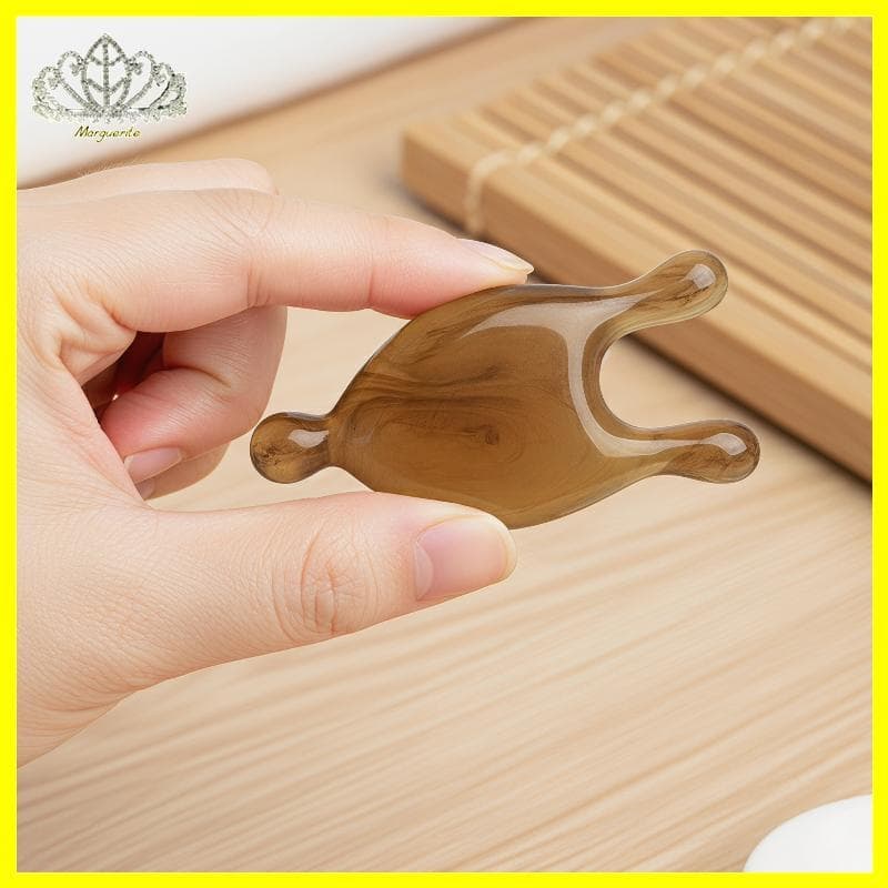 Ferramenta De Resina De Massagem Facial Margu Para Raspagem De Guasha , Levantamento Anti-Envelhecimento , Cuidados Com