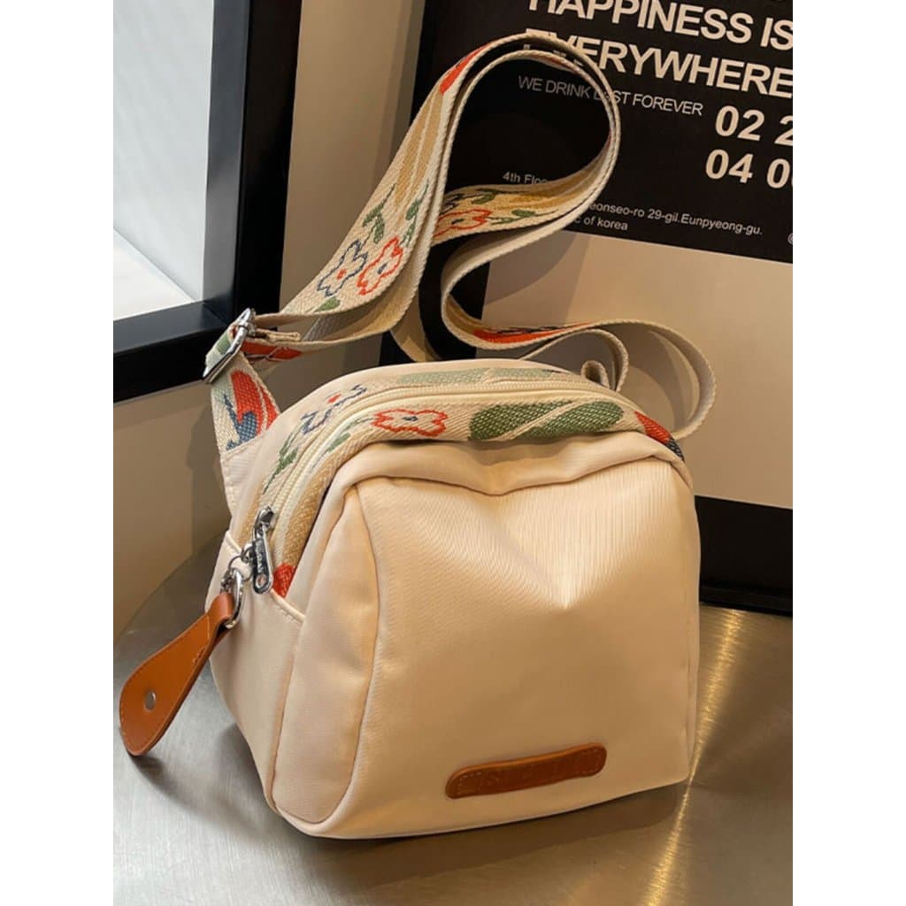 Bolsa bolsa transversal feminino Bolsa de ombro feminina à prova d'água, nicho Casual, pano de Nylon