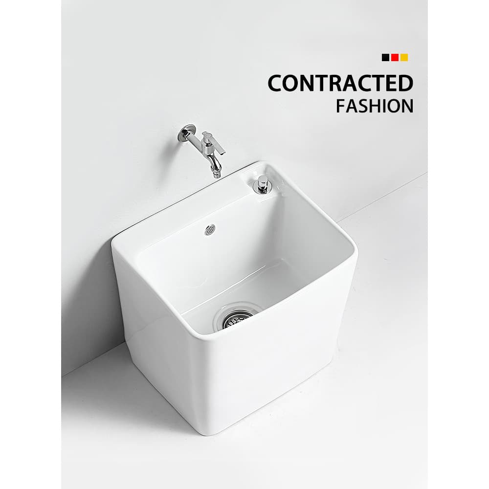 Esfregão de cerâmica moderno para piscina, esfregão para lavagem doméstica, varanda, tamanho pequeno, piscina, banheiro,