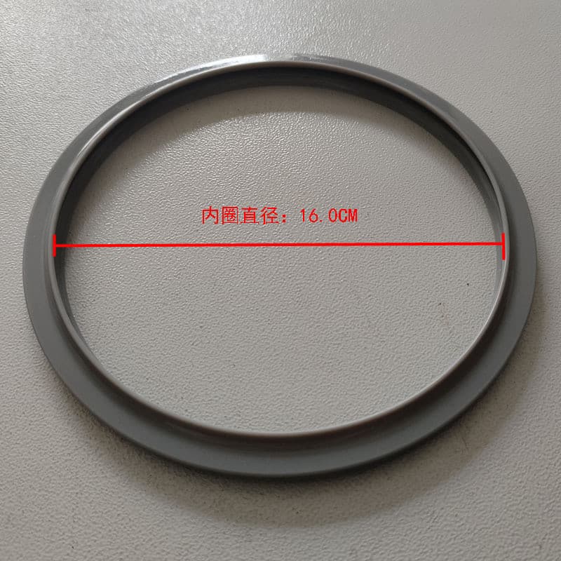 Anel de vedação de silicone para panela de pressão de aço inoxidável SF de 16CM, junta impermeável, anel de borracha par
