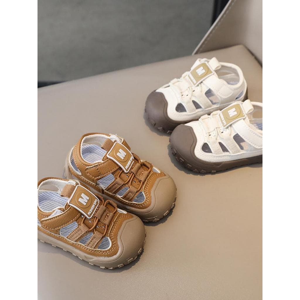 Sandálias femininas 2026 novo estilo meninos verão estilo fino deste ano Popular sapatos infantis de 1 a 3 anos de idade