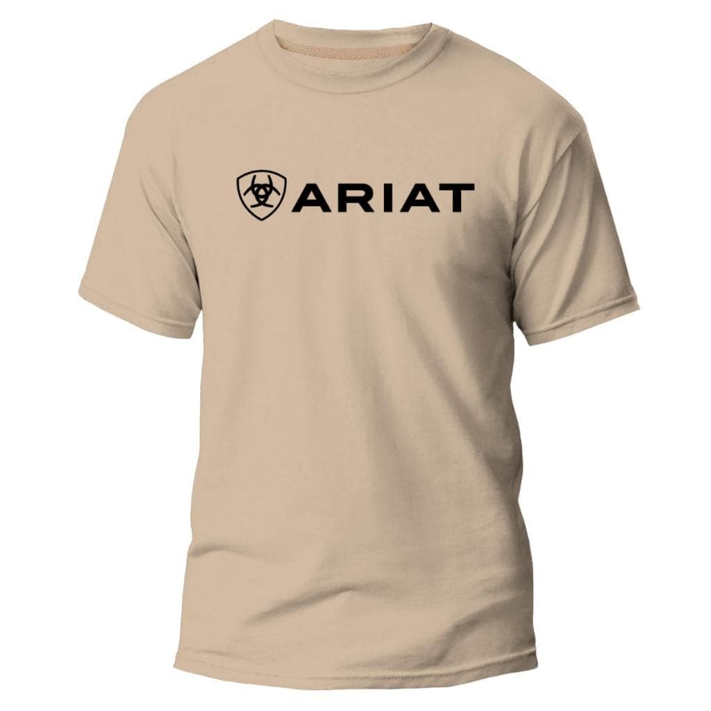 Camisa Masculina Algodão Camiseta Estilosa Estampa Country Ariat