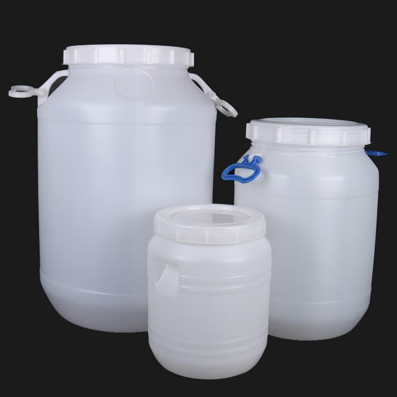 Balde de plástico grosso balde de armazenamento doméstico 25L50L 75L 100L balde de vinho de qualidade alimentar de