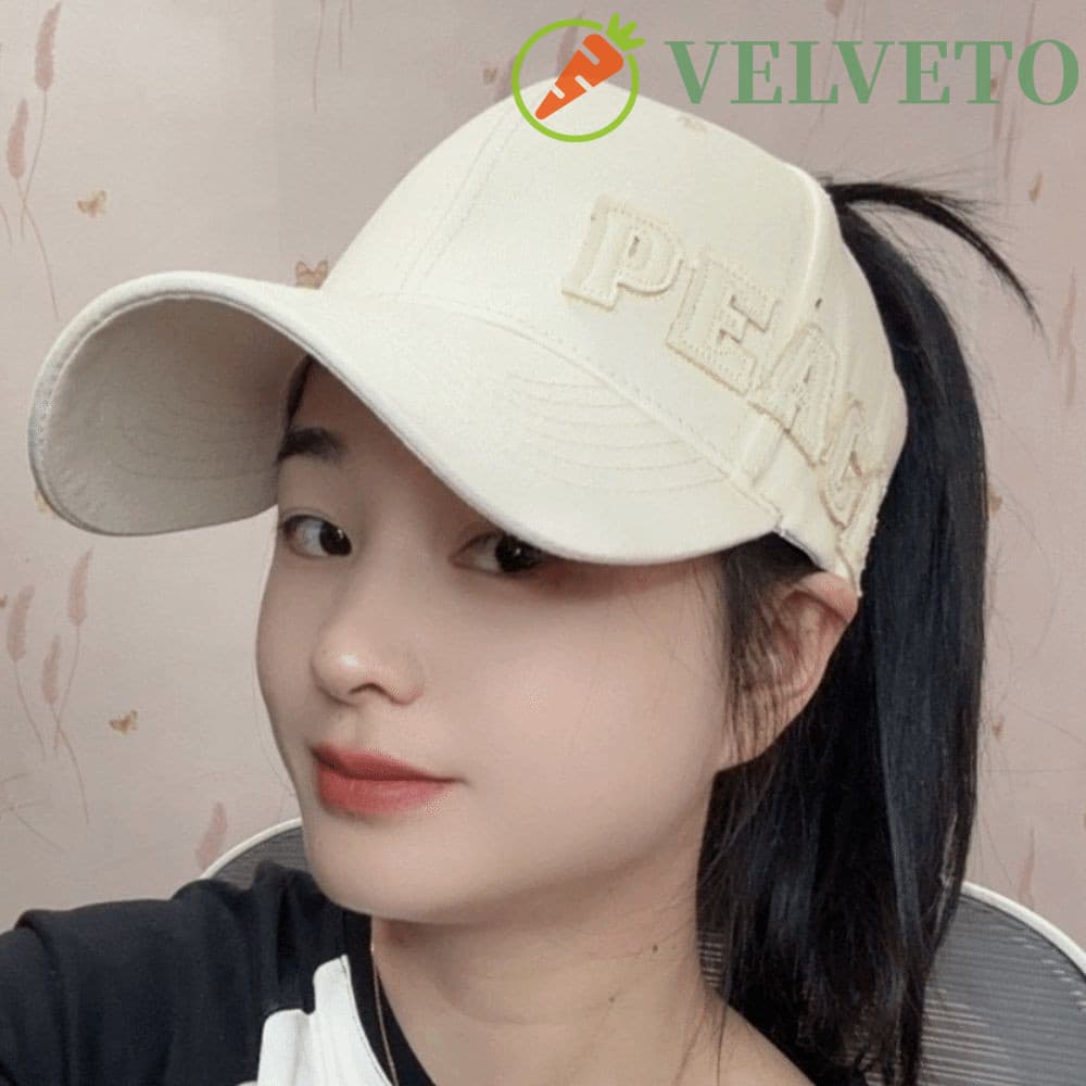 Chapéu Snapback ELVETO , Boné De Beisebol Bordado Com Letras De Tamanho De Cabeça Grande Respirável , Superior Macio De