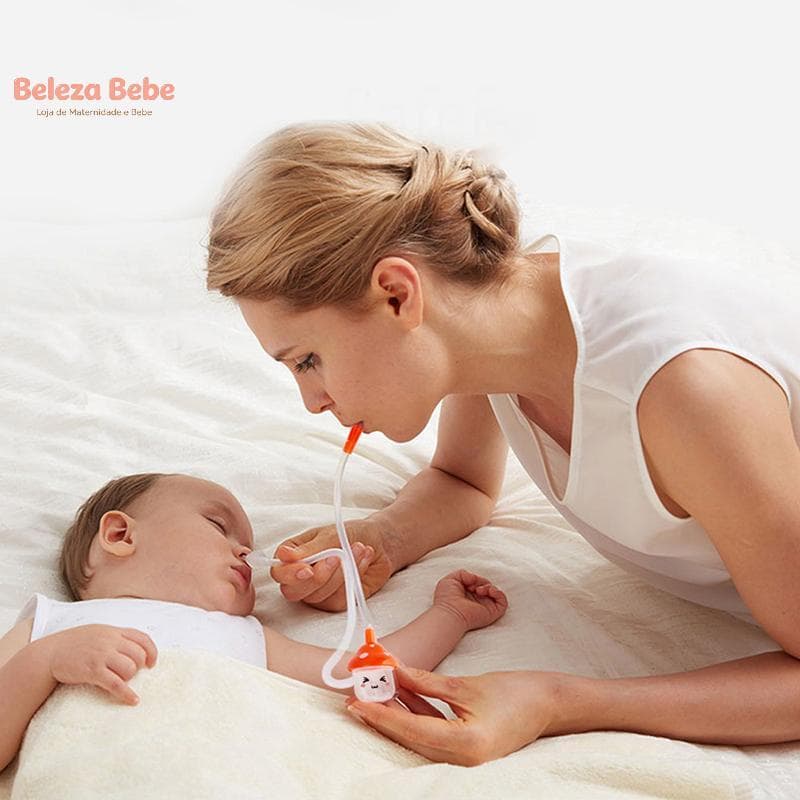 Belaeza Bebe Bebê Infantil Sucção Nasal Snot Limpador Boca Crianças Aspirador Limpeza Suer Nariz Ferramenta De BR