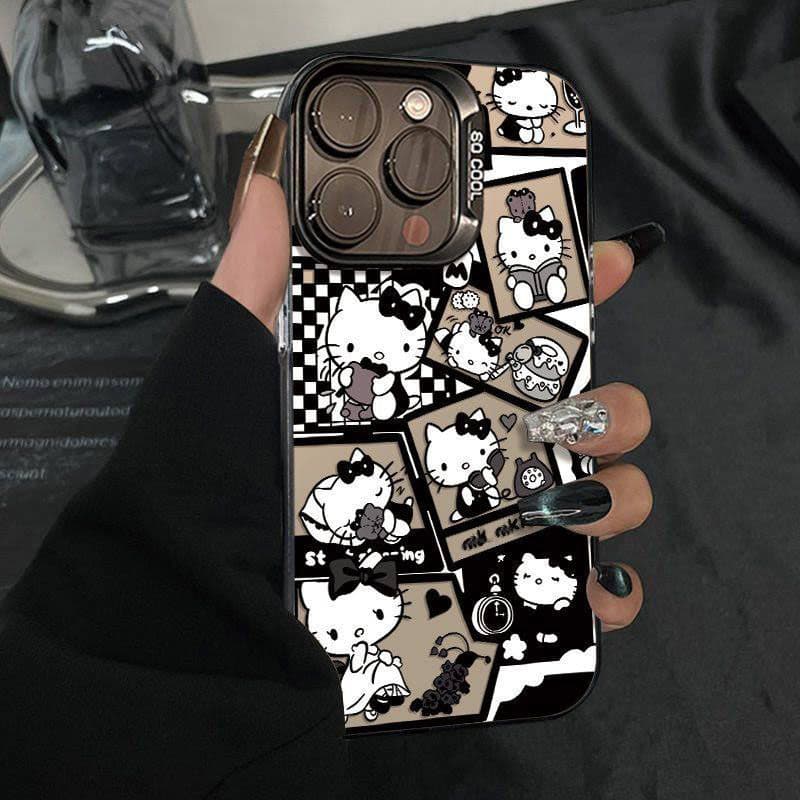 Capinha colagem de hello kitty Anti-impacto Para Redmi poco x7 x6 x5 F6 pro 12 13 14 note 14 13 12 pro 4G/5G