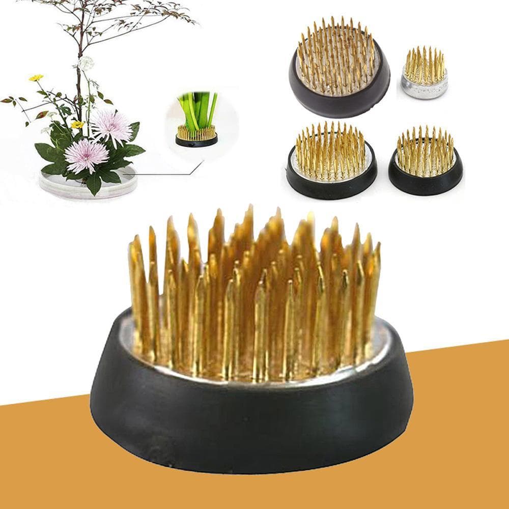 Floristry Rubber Needle Floral Arrangement Kenzan Spiky Ikebana Holder Flower Frog
