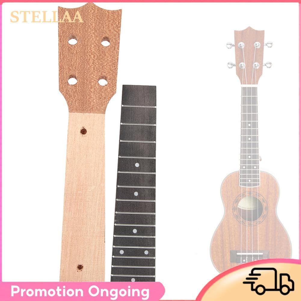 Stellaa Ótimo acabamento para ukulele pescoço acessórios fortes para amantes de ukulele (21 polegadas)
