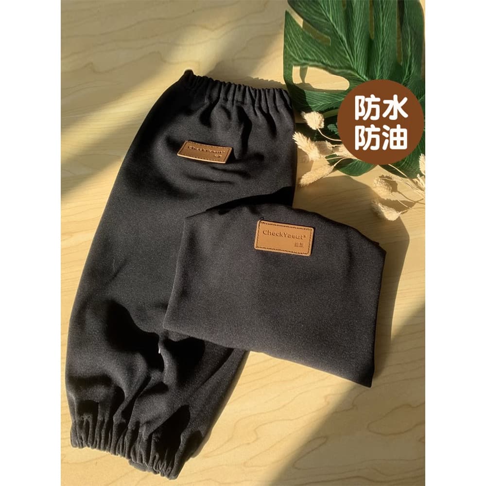 Manga masculina à prova dwaterproof água lona trabalho manga cozinha Catering dedicado cozinhar resistente à sujeira res