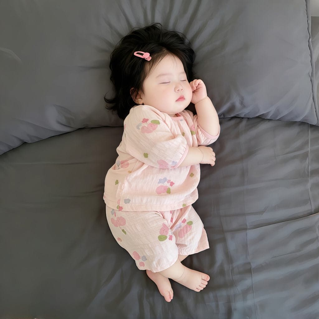 Conjunto de pijamas para bebês meninas, roupa de casa dividida, primavera verão, estilo fino, nuvem, algodão, classe a,