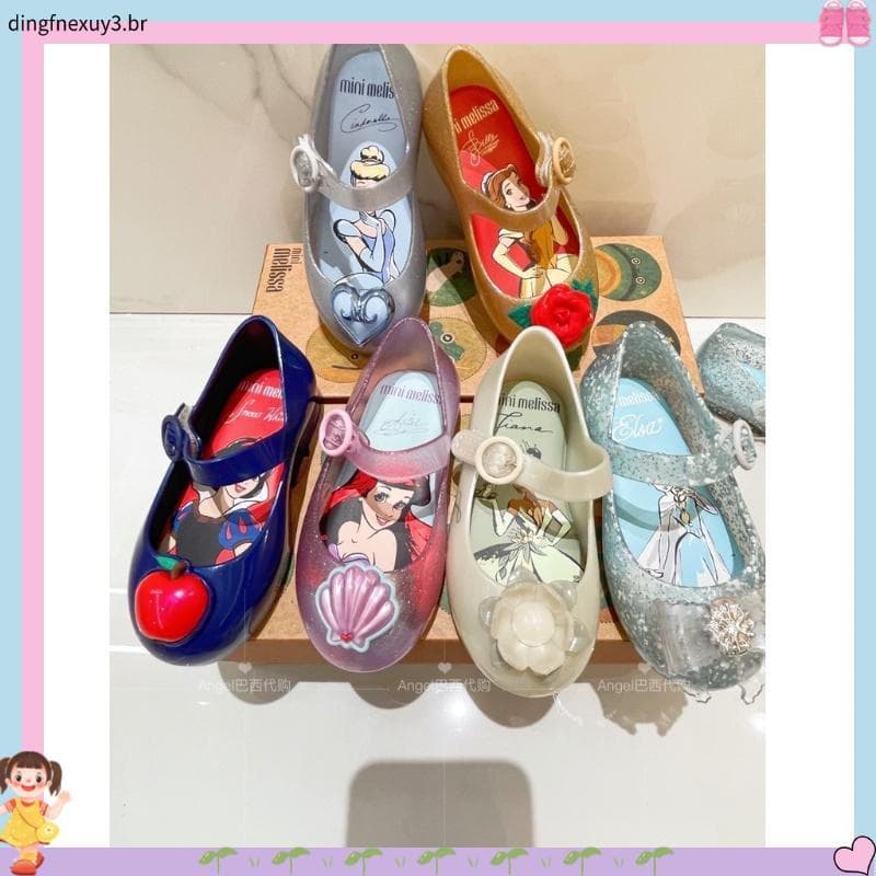 Frozen Elsa Princesa Infantil & # 39 ; s Shoes , Sandálias Para Meninas