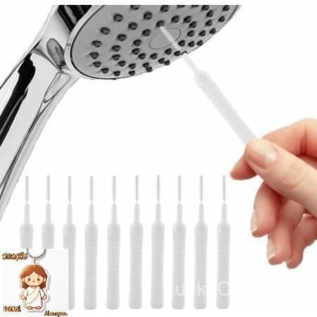 Kit 10/20/30 Escova Desentope Chuveiro Mini Limpador Celular Multifuncional