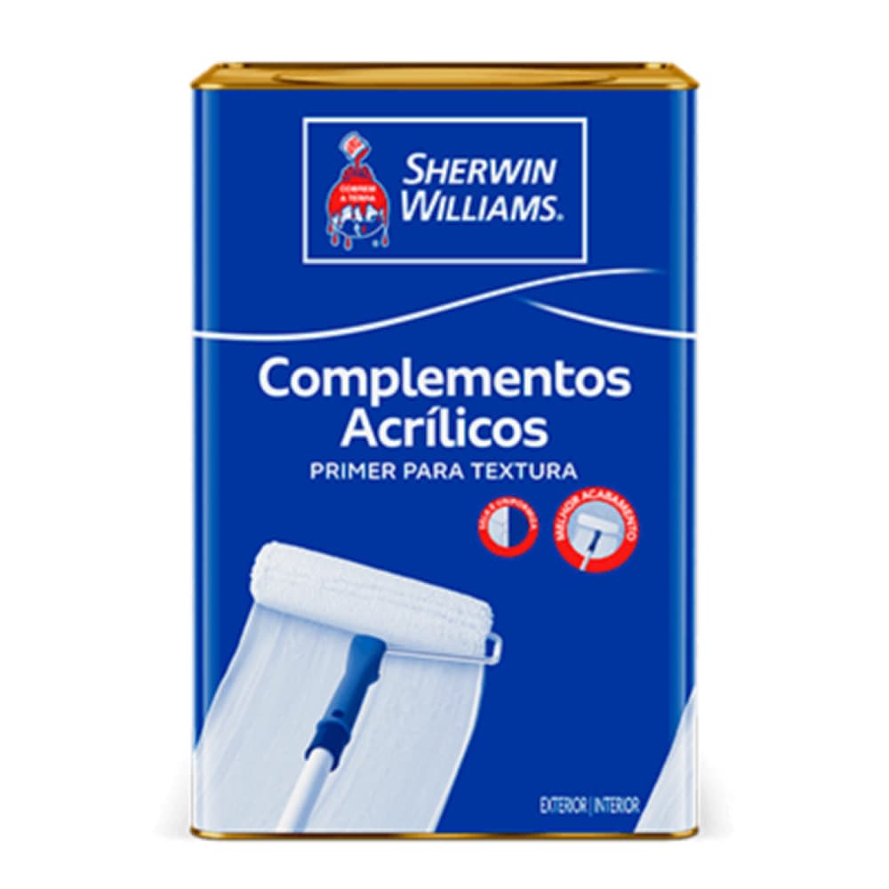 TINTA FUNDO PREPARADOR SELADOR ACRILICO DE TETOS E PAREDES 18L SHERWIN WILLIAMS