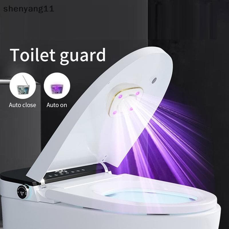 shen LED Luz De Banheiro Inteligente Montada Na Parede USB Recarregável Limpador Portátil Para Iluminação Noturna yang