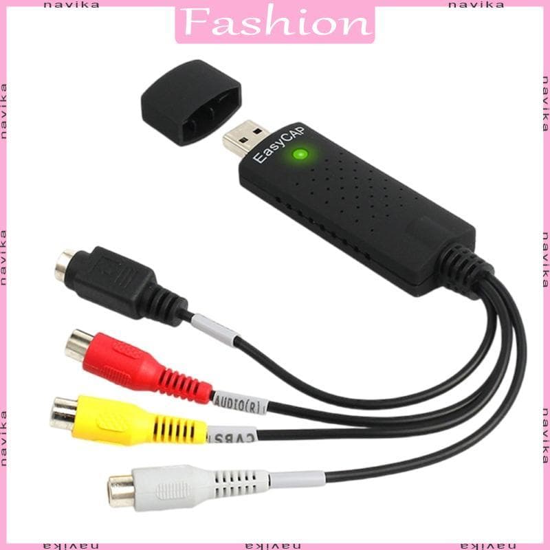 Placa Captura Vídeo E Som USB Para Dispositivo TV 2.0
