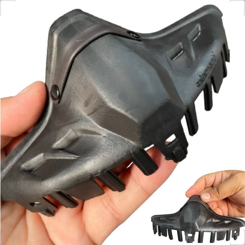 Narigueira Universal Modelo Alta Para Capacete Masculino Ls2 Norisk SanMarino Com Clip de Ajuste
