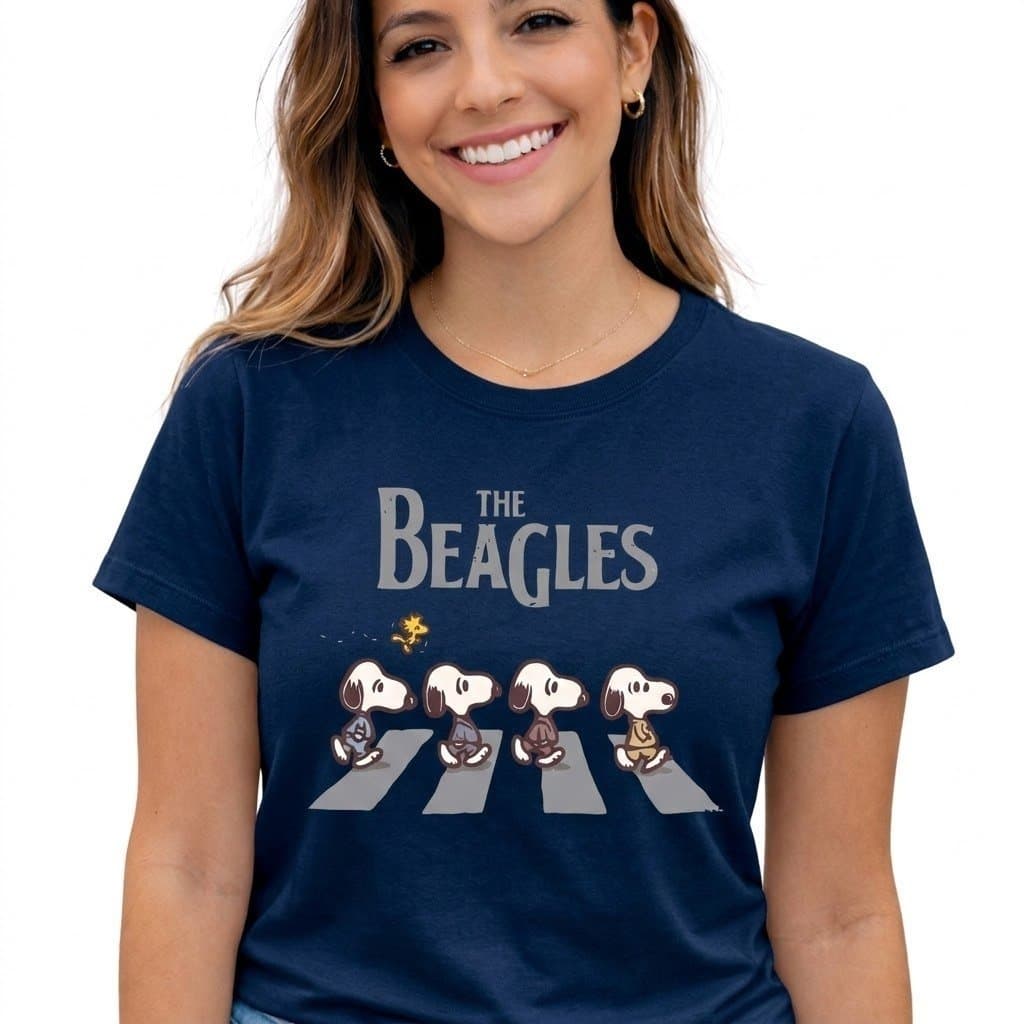 Camiseta Camisa Estampada Desenho Snoopy Beagles Aesthetic Unissex Envio Imediato 100% Algodão