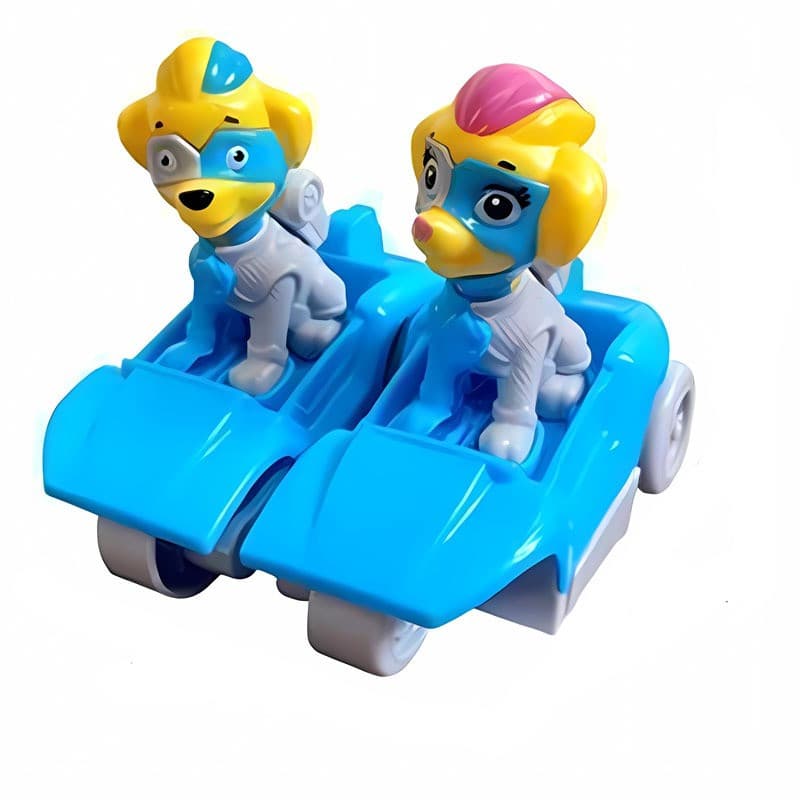 Brinquedo Patrulha Canina e Brinquedo Educativo para Crianças Ella Pull Back 0671