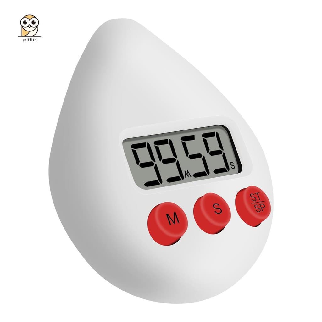 Relógio Digital para Banheiro, Relógio à Prova d'Água para Chuveiro, Temperatura, Umidade, Contagem Regressiva Visual, M