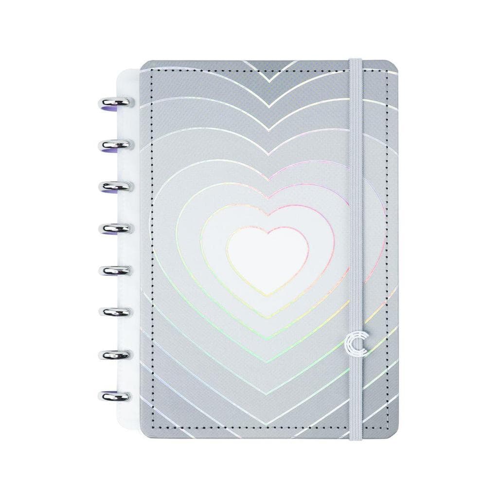 Caderno Inteligente A5 Grey Love 80 fls. 155 mm x 220 mm - Caderno Inteligente