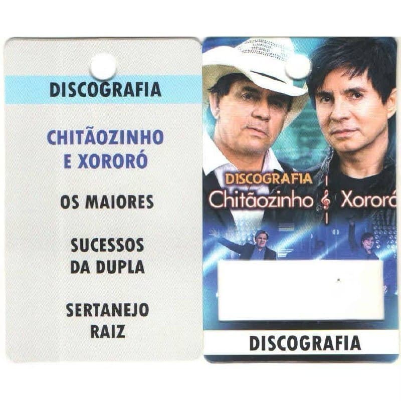 pendrive com chitaozinho e xororo
