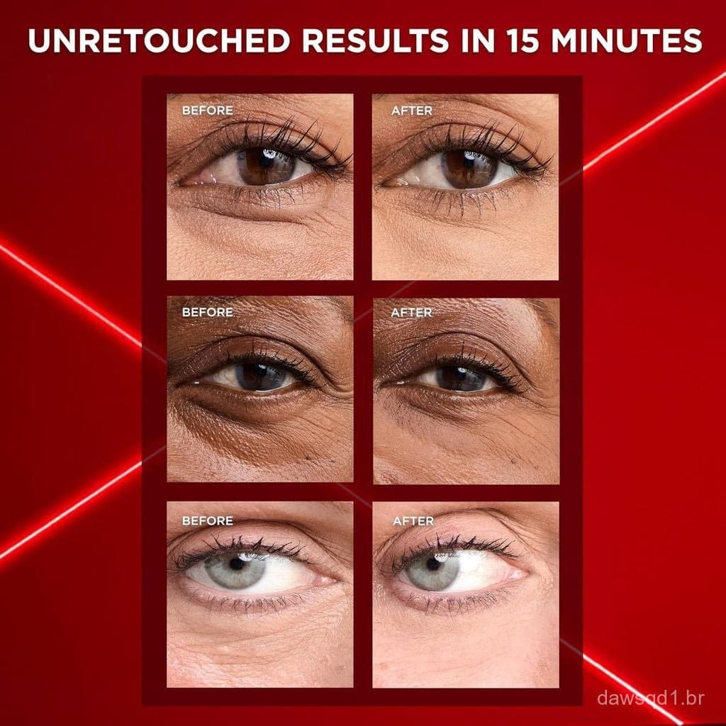 Leshili Paris Revitalift Creme para Olhos com Função Tripla para Eliminação Instantânea de Bolsas nos Olhos e Tratamento