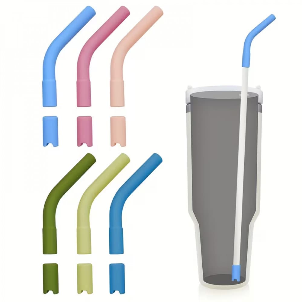 Tampa de Canudo Antinseto e Antipoeira | Silicone Ajuste Firme para Canudo de 8-10mm