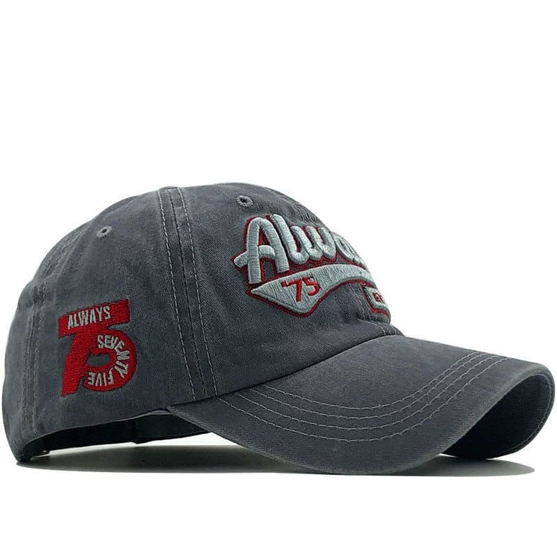 Boné de beisebol masculino, boné feminino de aba reta, bordado estilo "dad cap", boné trucker masculino e infantil,