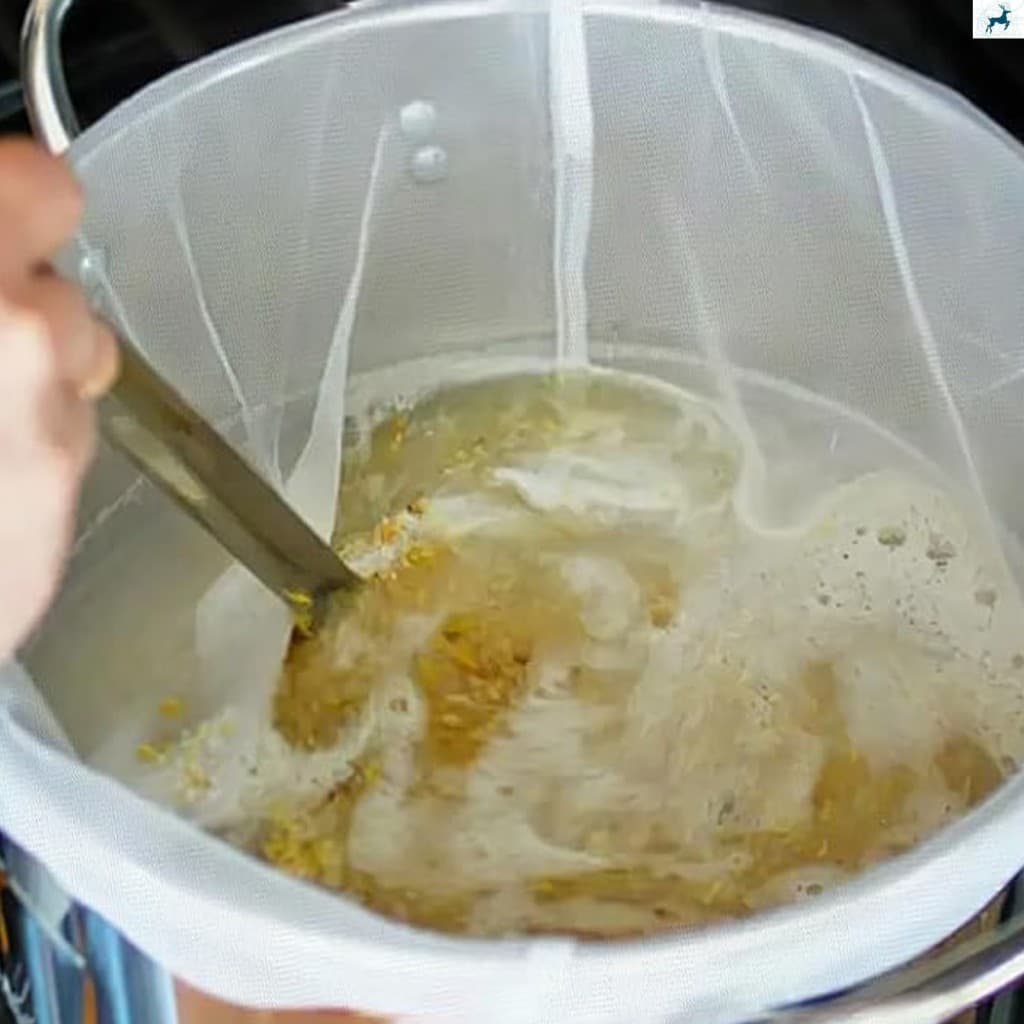Saco De Filtro De Malha Fina Reutilizável-Fecho De Travamento Com Cordão Ajustável Para Tratamento De Água