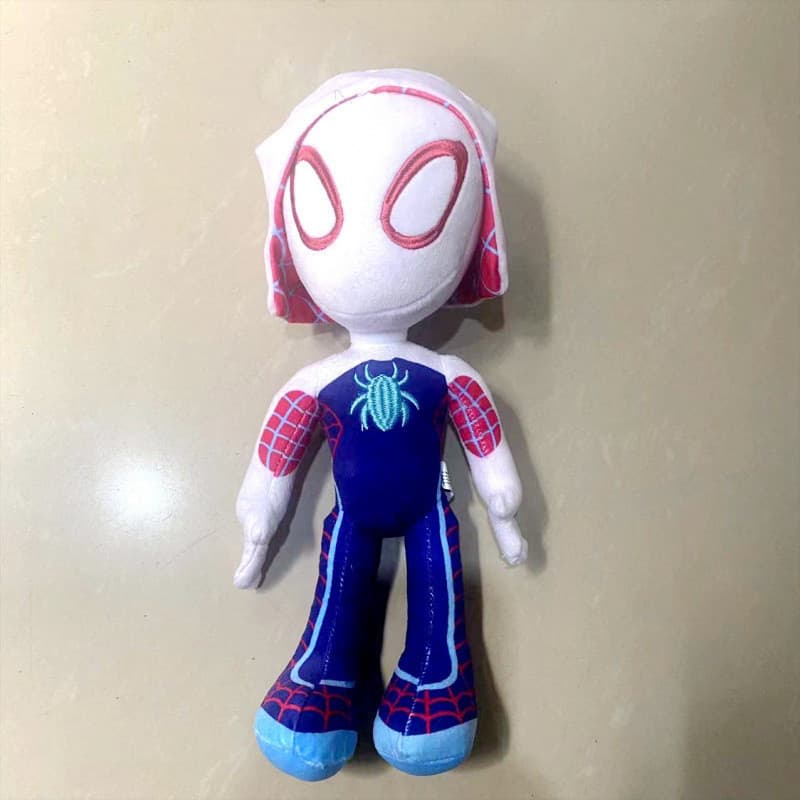 [Novo Modelo] Boneca de Pelúcia Feminina do Homem-Aranha do Universo Paralelo dos Vingadores da Marvel JBTQ