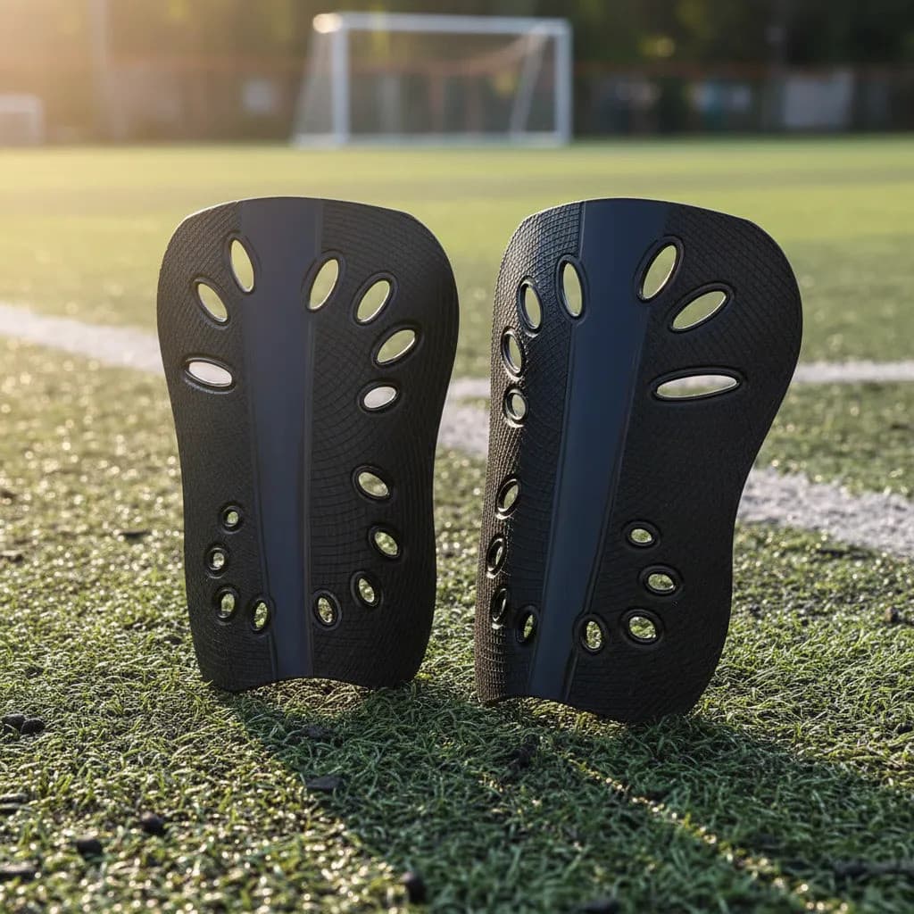 Caneleira Futebol Futsal 1 6 E 12 Pares Com Borracha Eva