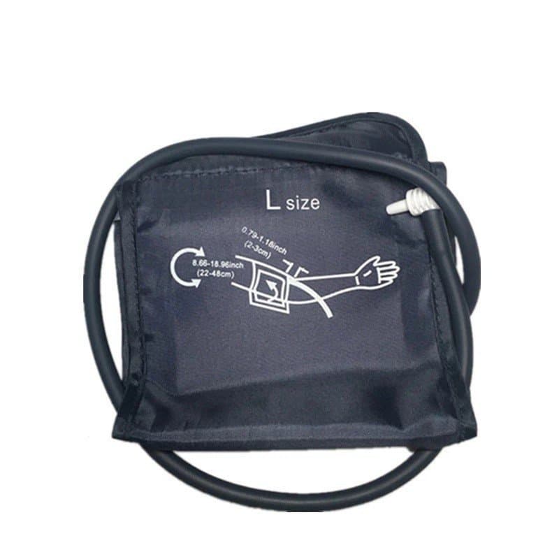 1PC Monitor de Pressão Arterial 22-32/48CM Esfigmomanômetro de Tubo Único com Braçadeira de Nylon para Adultos
