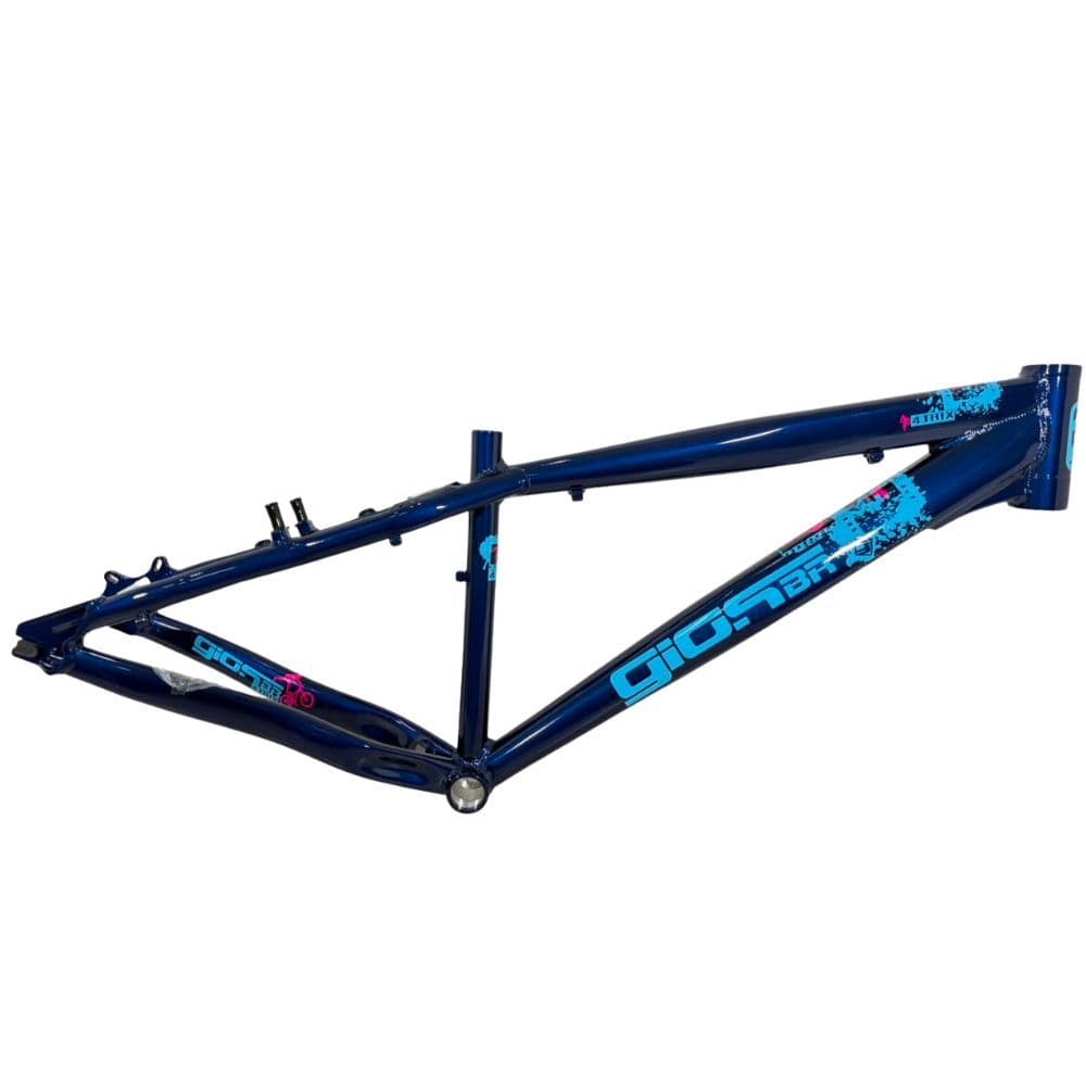 Quadro Gios 4trix Wheeling Dirt Grau Manobra Azul / Rosa