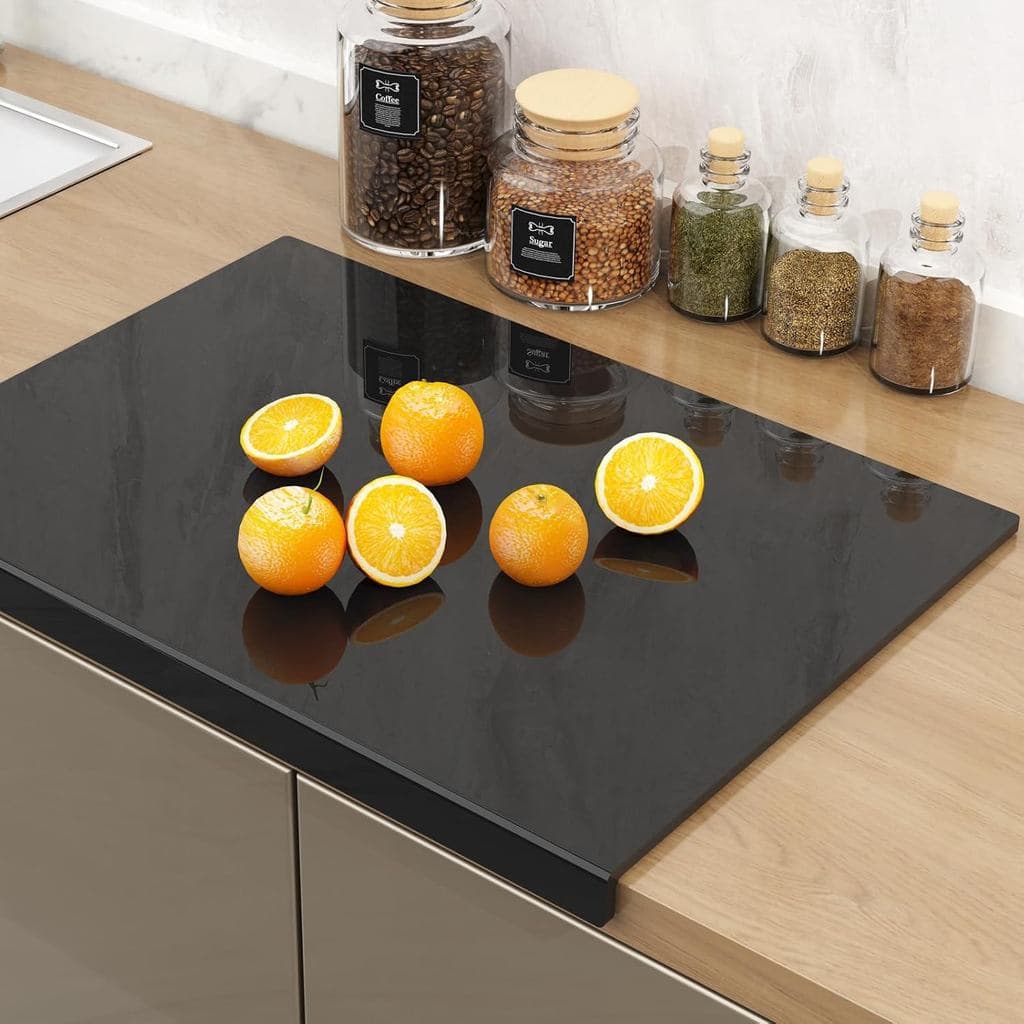 Tábua de Corte de Acrílico com Borda para Mesa | Espessura e durabilidade aumentam 60% | Utensílios de Cozinha Seguros p